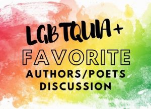 LGBTQ+ Authors Poets Discussion