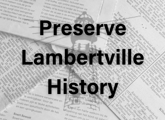 Preserve Lambertville History